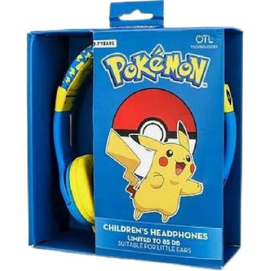 OTL Pokémon Pikachu Kids Headphones Ενσύρματα Over Ear Παιδικά Ακουστικά Πολύχρωμα