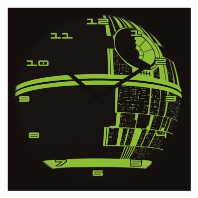 Star Wars: Death Star Glow - Ρολόι Τοίχου