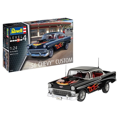 '56 Chevy Customs (1:24)
