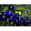 Chessex Translucent Polyhedral 7-Die set - Blue/White