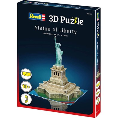 Άγαλμα της Ελευθερίας - 3D Παζλ - 31pc
