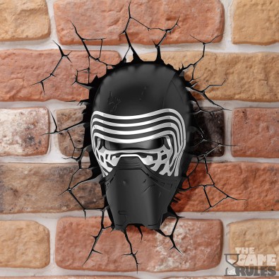 Star Wars: Kylo Ren - 3D Φωτιστικό Τοίχου