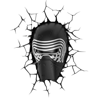 Star Wars: Kylo Ren - 3D Φωτιστικό Τοίχου
