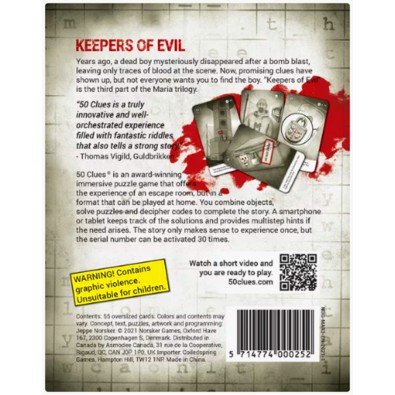 50 Clues Maria Part 3: Keepers of Evil