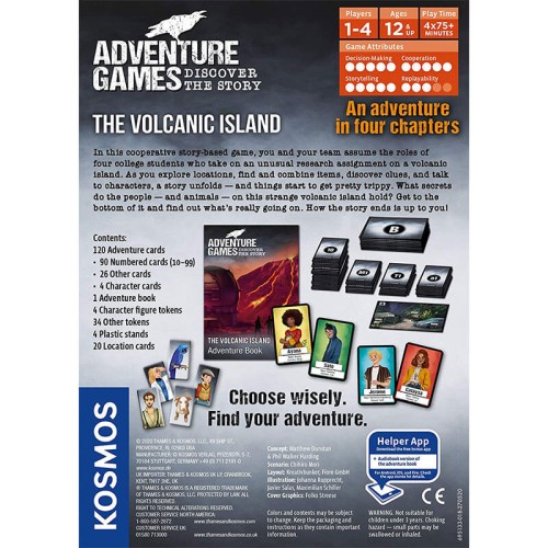 Adventure Games: The Volcanic Island