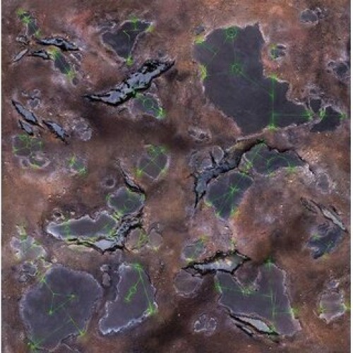 Gaming Mat - Alien Wasteland (111x76cm)