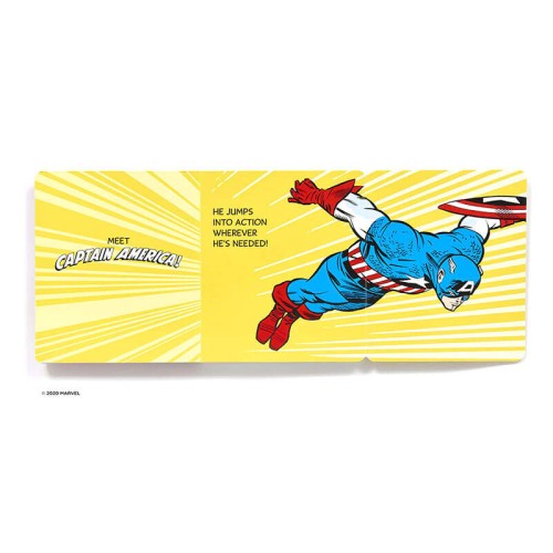 Captain America: My Mighty Marvel First Book