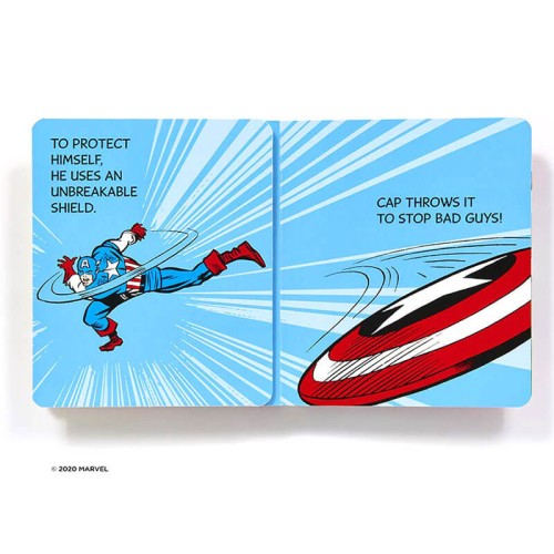 Captain America: My Mighty Marvel First Book