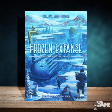  Cartographers Map Pack 4: Frozen Expanse – Realm of Frost Giants (Exp)