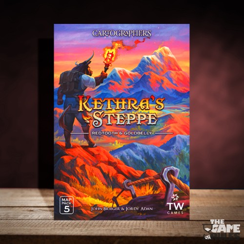  Cartographers Map Pack 5: Kethra's Steppe (Exp)