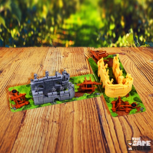 Catapult Feud: Game Mat Set (Exp)