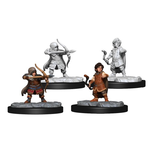 Critical Role Unpainted Miniatures: Lotusden Halfling Ranger Male