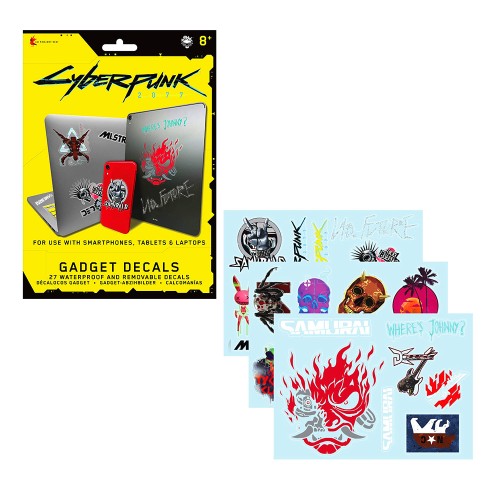 Cyberpunk 2077 - Αυτοκόλλητα για Gadgets 3-Pack