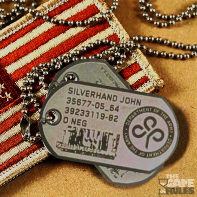 Cyberpunk 2077 - Johnny's Army Dog Tags