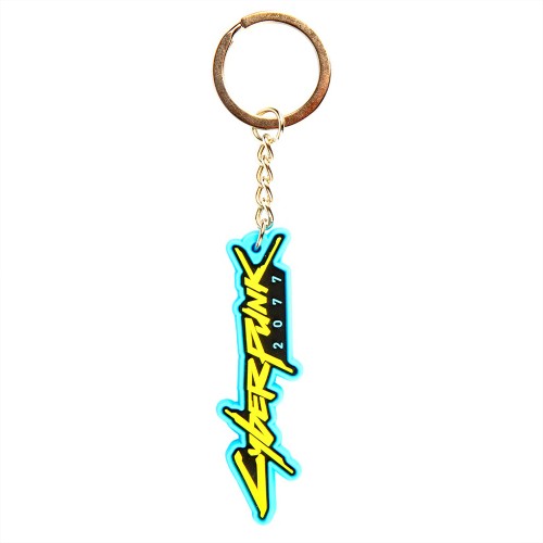 Cyberpunk 2077: Logo - Λαστιχένιο Μπρελόκ