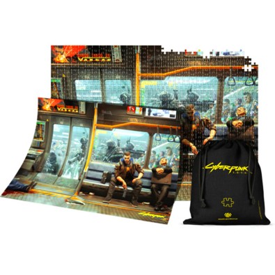 Cyberpunk 2077: Metro - Παζλ - 1000pc