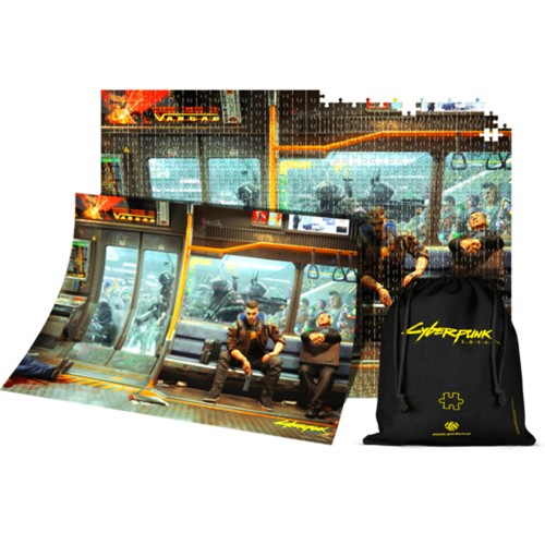 Cyberpunk 2077: Metro - Παζλ - 1000pc