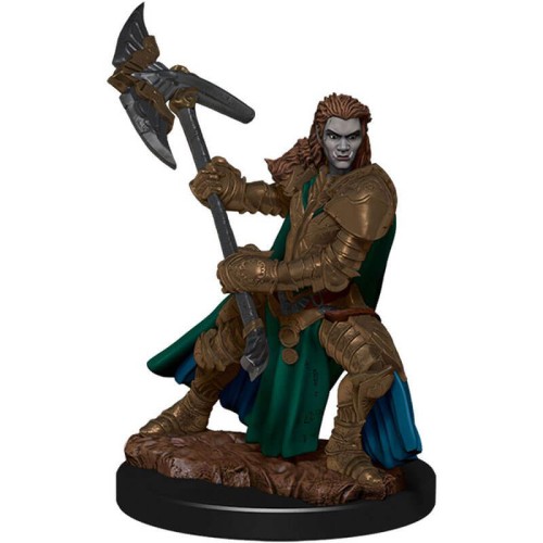 D&D Icons of the Realms: Premium Painted Figure - Half-Orc Fighter Female