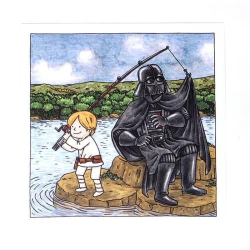 Darth Vader and Son/Vader's Little Princess Deluxe Boxed Set