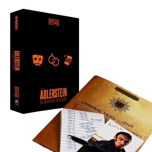 Detective Stories. Case 1: The fire in Adlerstein