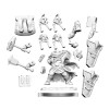 D&D Frameworks: Dwarf Cleric Female