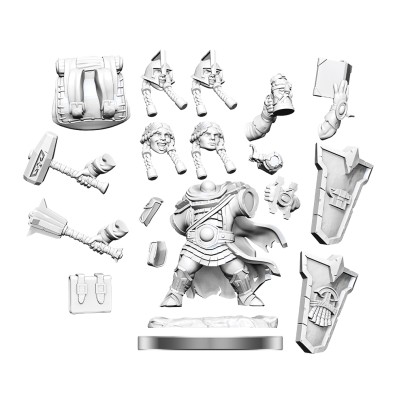 D&D Frameworks: Dwarf Cleric Female