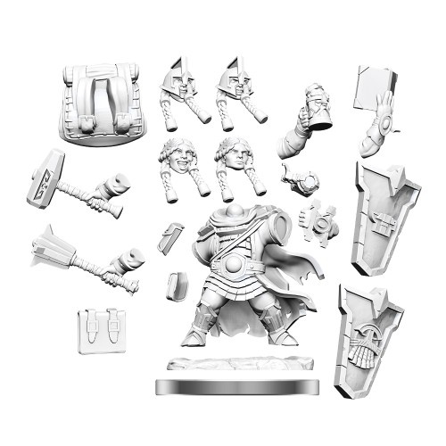 D&D Frameworks: Dwarf Cleric Female