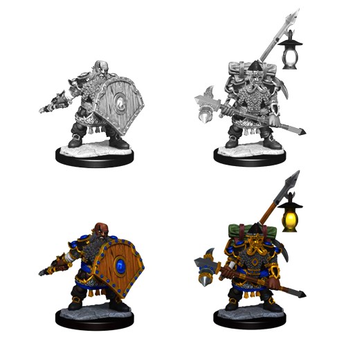 D&D Frameworks: Dwarf Fighter Male