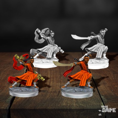 D&D Frameworks: Elf Monk Male