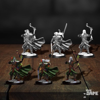 D&D Frameworks: Elf Ranger Male