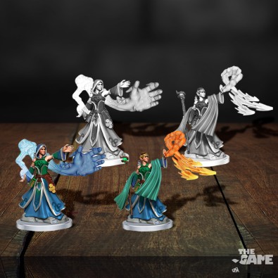 D&D Frameworks: Elf Wizard Female