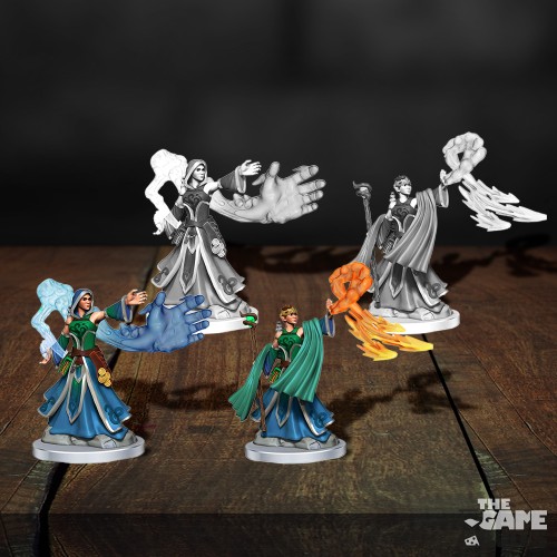 D&D Frameworks: Elf Wizard Female