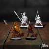 D&D Frameworks: Human Fighter Female