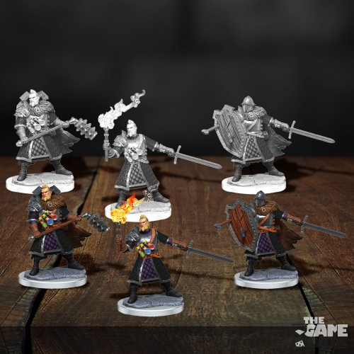 D&D Frameworks: Human Fighter Male