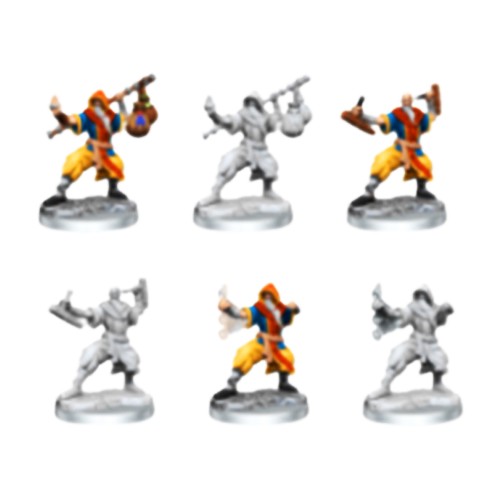 D&D Frameworks: Human Monk Male