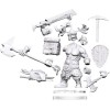 D&D Frameworks: Orc Barbarian Male