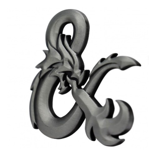 Dungeons & Dragons - Ampersand Μενταγιόν (Silver)