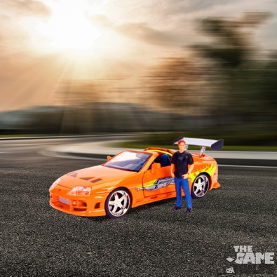 Fast & Furious 1995 Toyota Supra 1:24 (Με Φιγούρα)