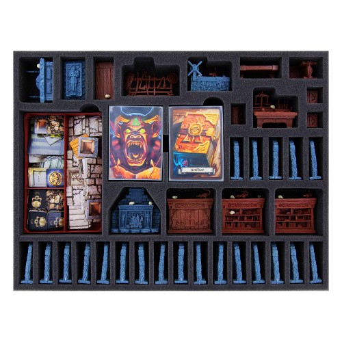 Feldherr - Foam Set and Token Holder for HeroQuest (2021) Core Game & 2 Expansions