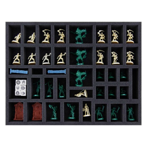 Feldherr - Foam Set and Token Holder for HeroQuest (2021) Core Game & 2 Expansions