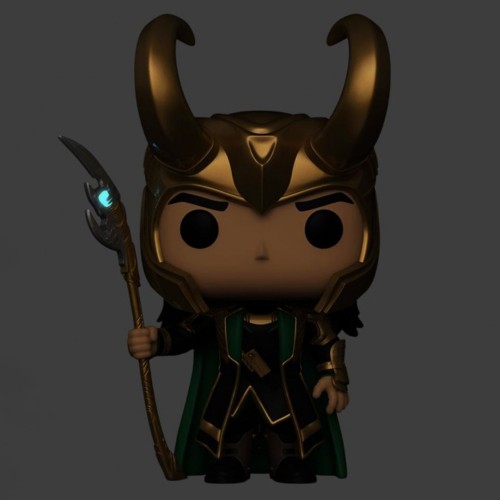 Funko POP! Marvel: Avengers - Loki with Scepter (Glow in the Dark) (Special Edition) (985)