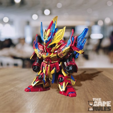 Gundam - SD Sangoku Soketsuden Zhang Liao Sazabi