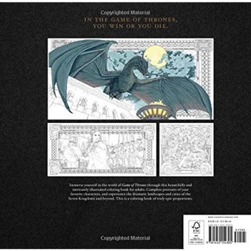HBO's Game of Thrones Coloring Book (Βιβλίο Ζωγραφικής)
