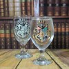 Harry Potter: Hogwarts - Colour Change Γυάλινο Ποτήρι