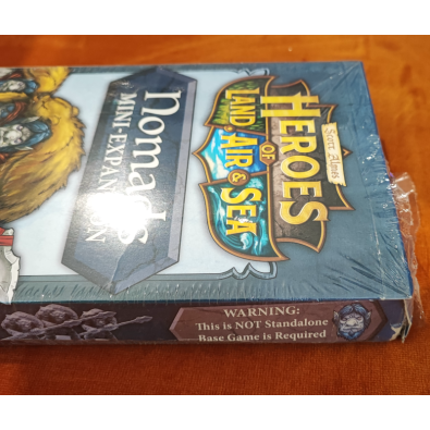 Heroes of Land, Air & Sea: Heroes of Land, Air & Sea: Nomads Mini-Expansion- Damaged