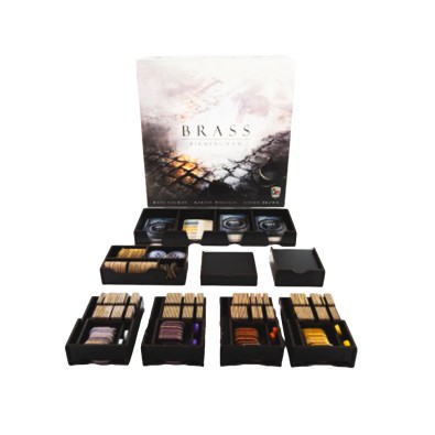 Kraken Wargames Black Organizer - Brass Birmingham