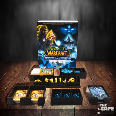 Kraken Wargames Black Organizer - World of Warcraft: Wrath of the Lich King