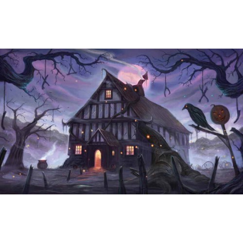Kraken Wargames Gaming Mat - Halloween Magic