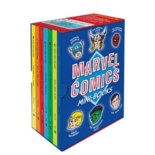 Marvel Comics Mini-Books Collectible Boxed Set: A History and Facsimiles of Marvel's Smallest Comic Books