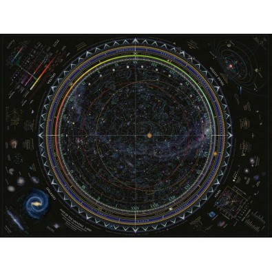 Χάρτης του Σύμπαντος - Παζλ - 1500pc
